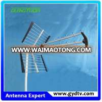 Factory Hot Newsales High gain long range UHF 470-862MHz 42units 15.5dbi tv digital yagi antenna